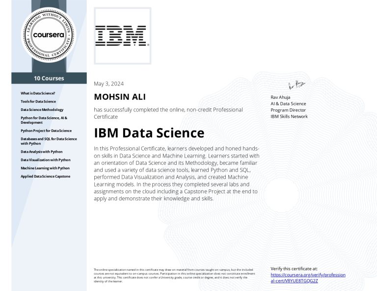 IBM Data Science
