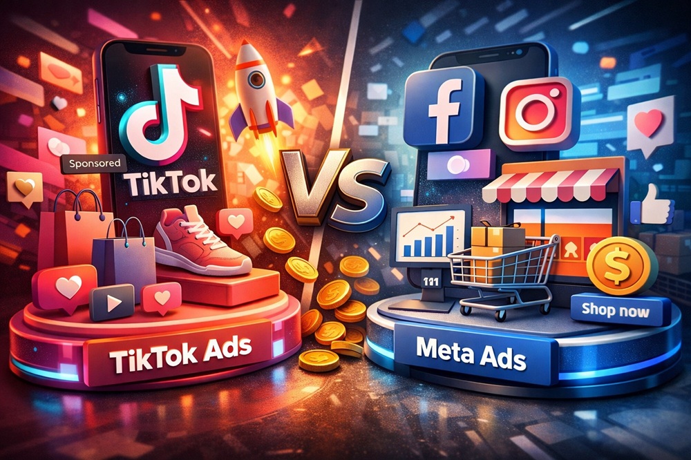 TikTok Ads vs Meta Ads for eCommerce