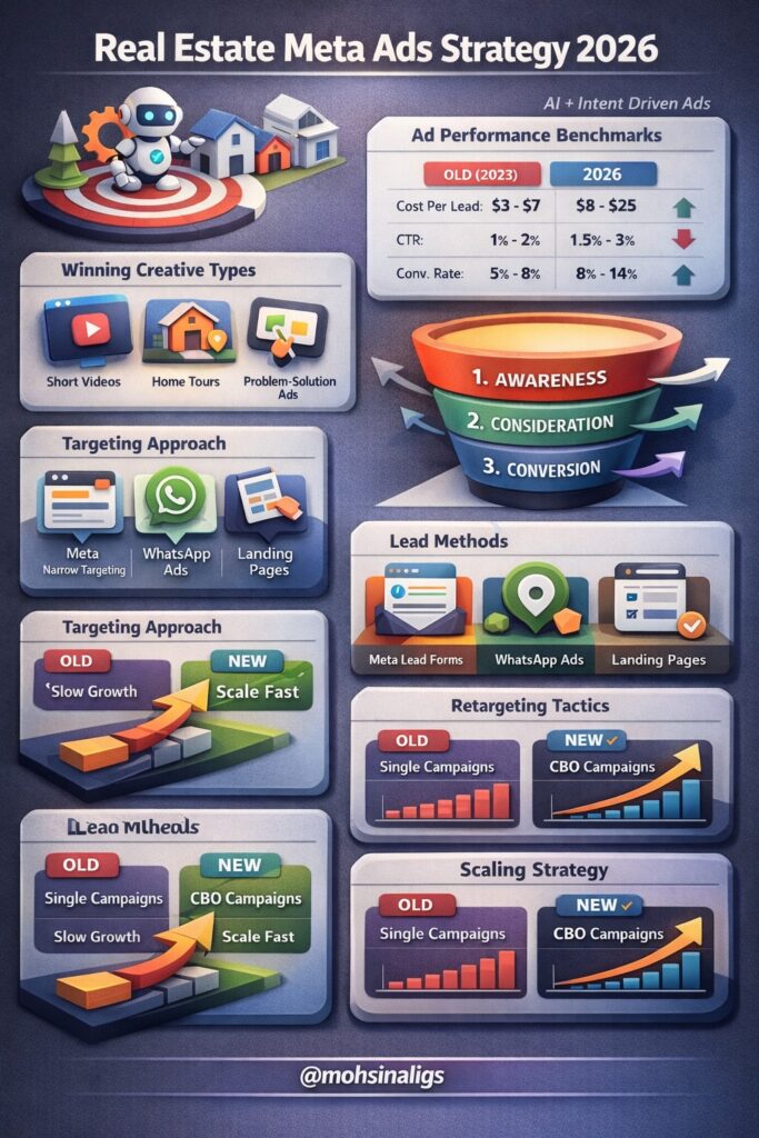 Real estate meta ads strategy 2026